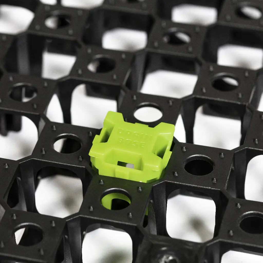 Drainbase Fixing caps and screws - 50 pcs/bag